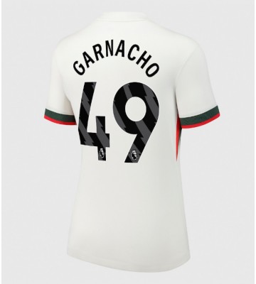 Chelsea Alejandro Garnacho #49 Bortatröja Dam 2025-26 Kortärmad